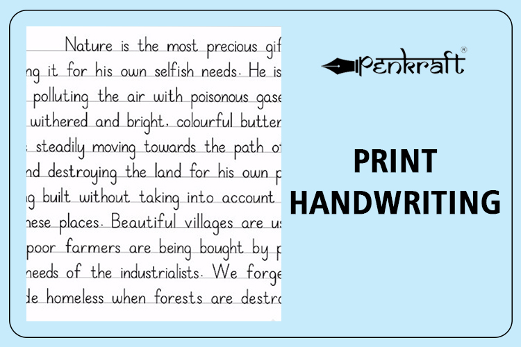 Print Handwriting